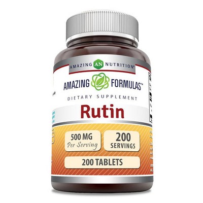 Amazing Formulas Rutin 500 Mg 200 Tablets : Target