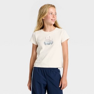 Girls' Graphic T-Shirt - art class™ - 1 of 4