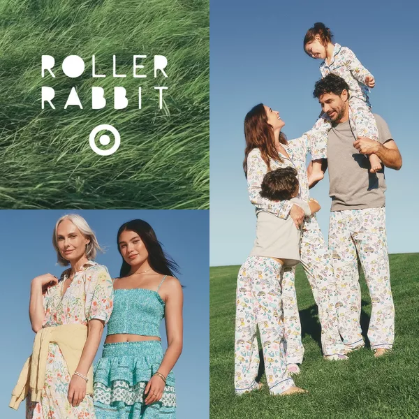 Roller Rabbit x Target logo
