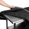 Sure-Max Moving & Packing Blankets - Heavy Duty Pro - 80" x 72" (90 lb/dz weight) - Professional Quilted Shipping Furniture Pads Black - 3 of 4