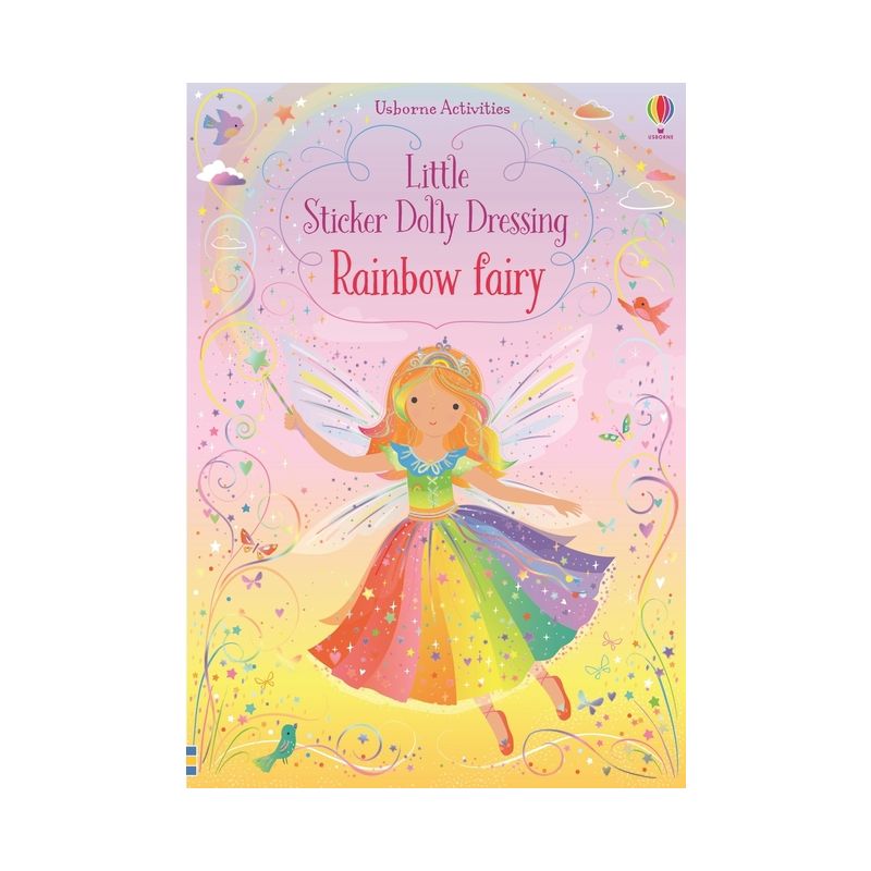 Little Sticker Dolly Dressing Rainbow Fairy - by  Fiona Watt (Paperback), 1 of 2