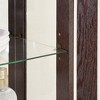 AndMakers 25.98 in. Display Cabinet with 1 Drawer and 2 Glass Doors - 3 of 4