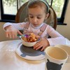 Red Rover 7" 4pk Bamboo Kids' Animal Plates: Toddler & Baby Dinnerware, Dishwasher-Safe, Off-White, Animal Theme - 2 of 4