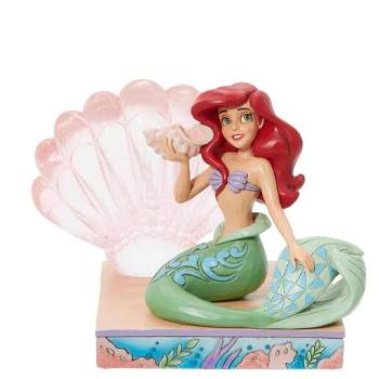 Jim Shore 4.5 Inch A Tail Of Love Ariel Little Mermaid Figurines