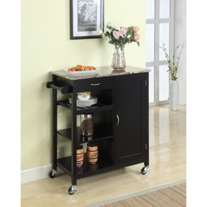 Kings Brand Furniture Sanford Kitchen Cart - 1 of 4