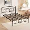 Infans Full Size Bed Frame Mattress Foundation w/ Headboard 12.5" Under-bed Storage - 3 of 4