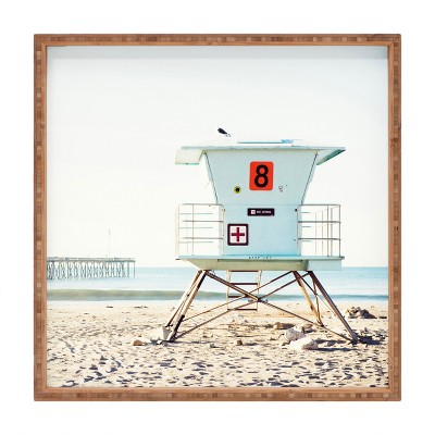 Bree Madden Ventura Beach Square Bamboo Tray - Deny Designs