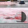 Area Rug Runner Non-Slip - Machine Washable Rubberback Modern Abstract Geometric Print Carpet for Hallway, Bedroom, Living Room, High-Traffic Spaces - 3 of 4