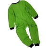 Minecraft Little/Big Boys' One-Piece Hooded Union Suit Pajamas - 4 of 4