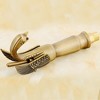 BWE Swan Single Hole Single Handle Bathroom Vessel Sink Faucet With Pop Up Drain in Antique Brass - 4 of 4