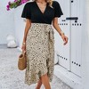 Women's Summer Maxi Dress Spaghetti Strap Casual Boho Split Beach Long Flowy Dresses - 3 of 4