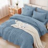 BAGOKIE 7 Pieces Tufted Bed in a Bag Comforter Set for All Season - 2 of 4