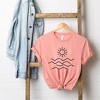 Simply Sage Market Women's Sun Over Ocean Short Sleeve Graphic Tee - 3 of 3