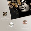 Art Remedy Butterfly Golden Goddess Gold Fashion Wall Art Framed - 4 of 4