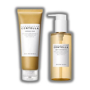 SKIN 1004 Madagascar Centella Double Cleansing (2 pcs) | Contains six botanical oils to prevent skin irritation | Skin1004 DUO SET KIT - 1 of 3