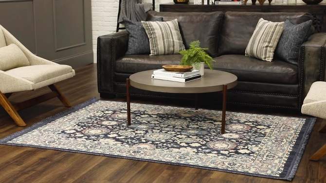 Persian with Fringe Border Woven Rug - Threshold&#153;, 2 of 6, play video