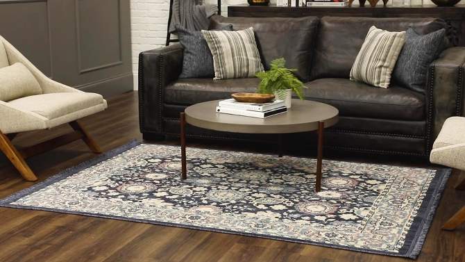 Persian with Fringe Border Woven Rug - Threshold&#153;, 2 of 8, play video