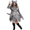 HalloweenCostumes.com Wolf Costume Women's Plus Size - 3 of 4