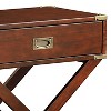 Borden Campaign Accent Table - Inspire Q - image 3 of 4