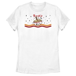 Women's Maruchan Ramen Bowl Sparkles T-Shirt - 1 of 4