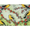 Olivia’s Home Goldfinches Doormat – Colorful Indoor Accent Mat, 22" x 32", Artistic Bird Design with Nature-Inspired Charm - 2 of 3