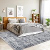 Vintage Washable Rugs Living Room,Short Pile Area Carpet for Outdoor - 3 of 4