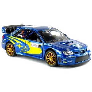 KiNSMART 2007 Subaru Impreza WRC Racing Edition 5 Inch 1:36 Scale Die Cast Metal Model Toy Race Car - 1 of 4