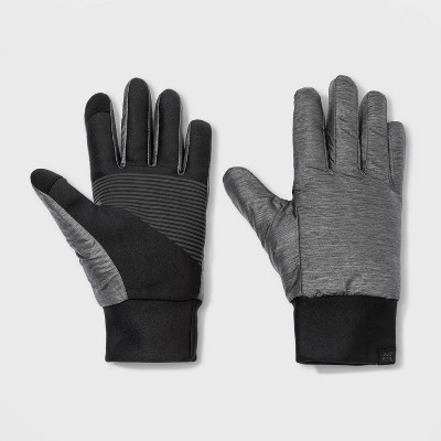 Men's Puffer Gloves - All in Motion™ Heather Gray