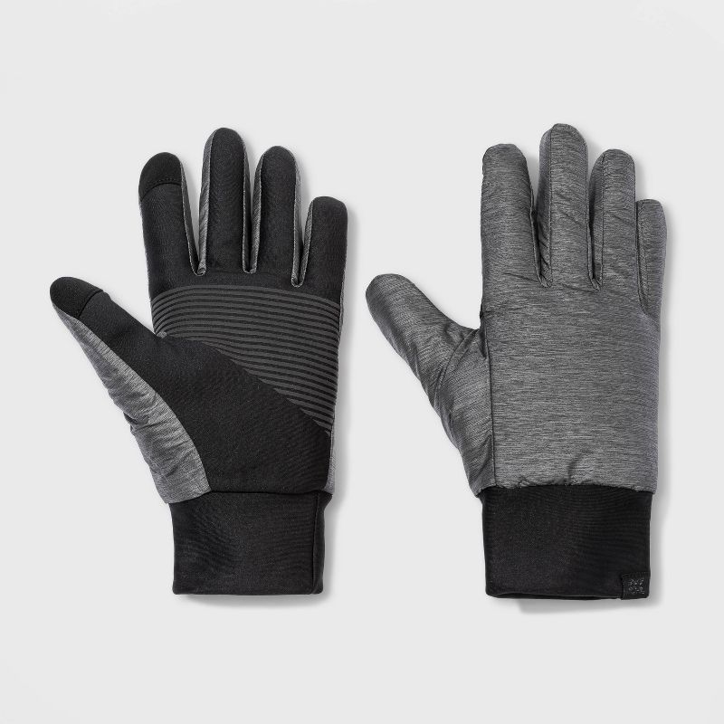 Men&#39;s Puffer Gloves - All In Motion&#8482; Heather Gray, 1 of 2