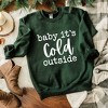 Simply Sage Market Women's Graphic Sweatshirt Baby It's Cold Outside - 3 of 4