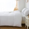 Karl Home Duvet Cover Set Solid Terracotta Color Bedding Set 3 Pieces Queen Size - 4 of 4