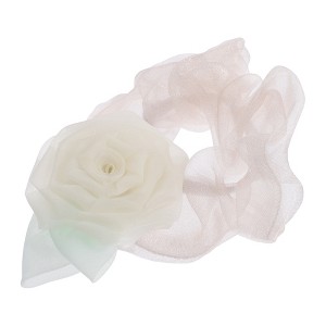 Unique Bargains Women's Fashion Elegant Flower Hair Scrunchies 2.76"x2.36" 1 Pc - 1 of 4