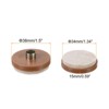 Unique Bargains Round Nail on Felt Pads for Wooden Furniture Chair Tables Leg - 2 of 4