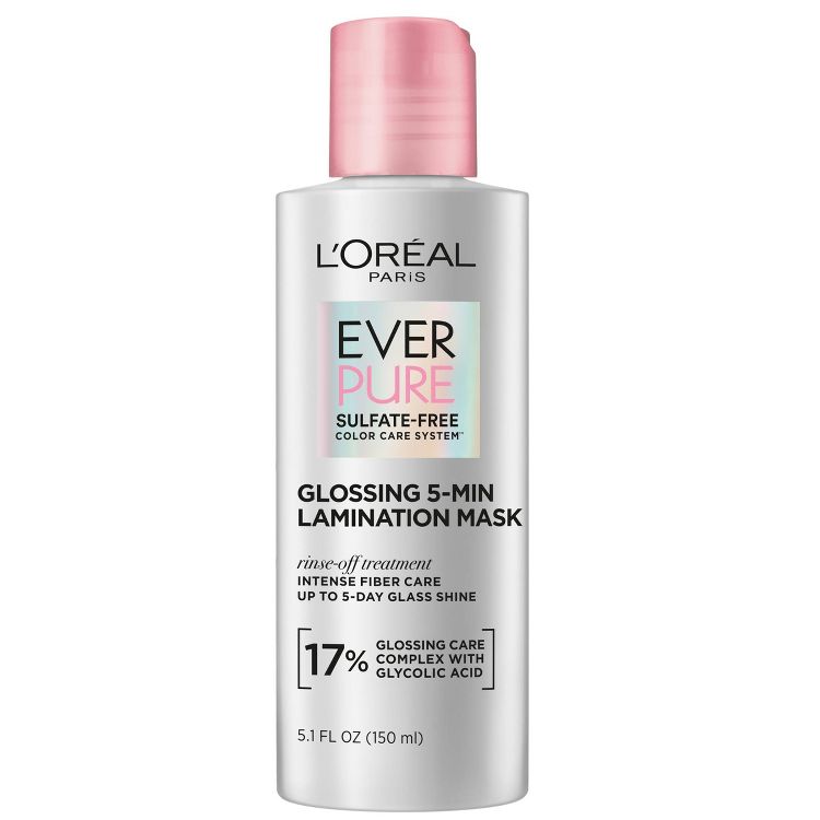 L&#39;Oreal Paris EverPure Sulfate Free Hair Gloss Glossing Lamination Mask - 5.1 fl oz, 1 of 11