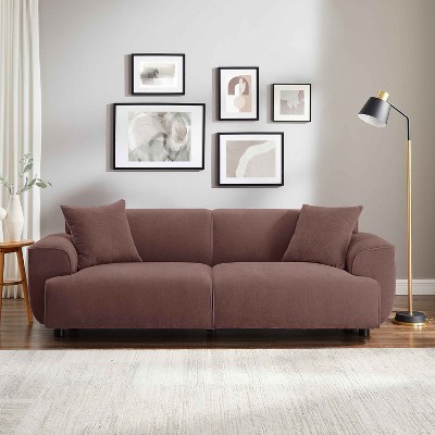 MINIMORE Modern Style 91"W Wallas 3Seater Sofa