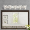 Livex Lighting Birmingham 5 - Light Vanity in  Brushed Nickel - 3 of 4