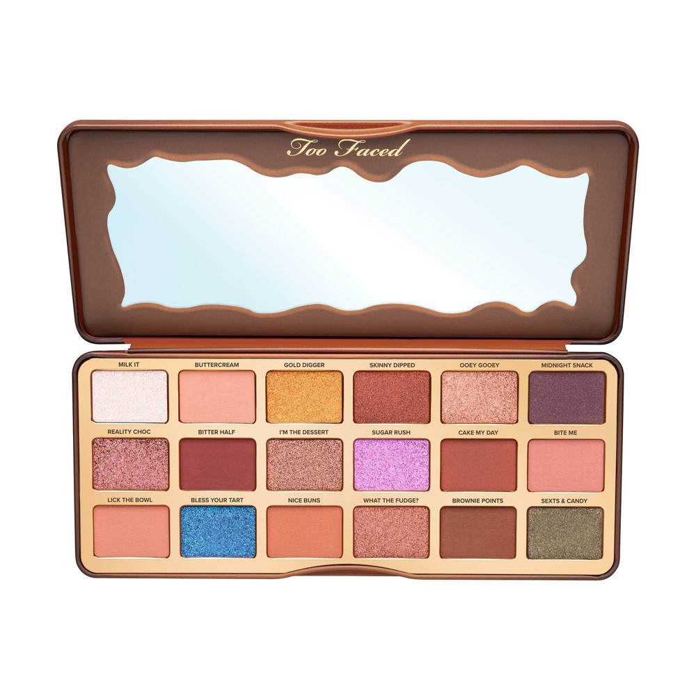 Photos - Eyeshadow Too Faced Better Than Chocolate Cocoa-Infused Eye Shadow Palette - 0.69 oz 