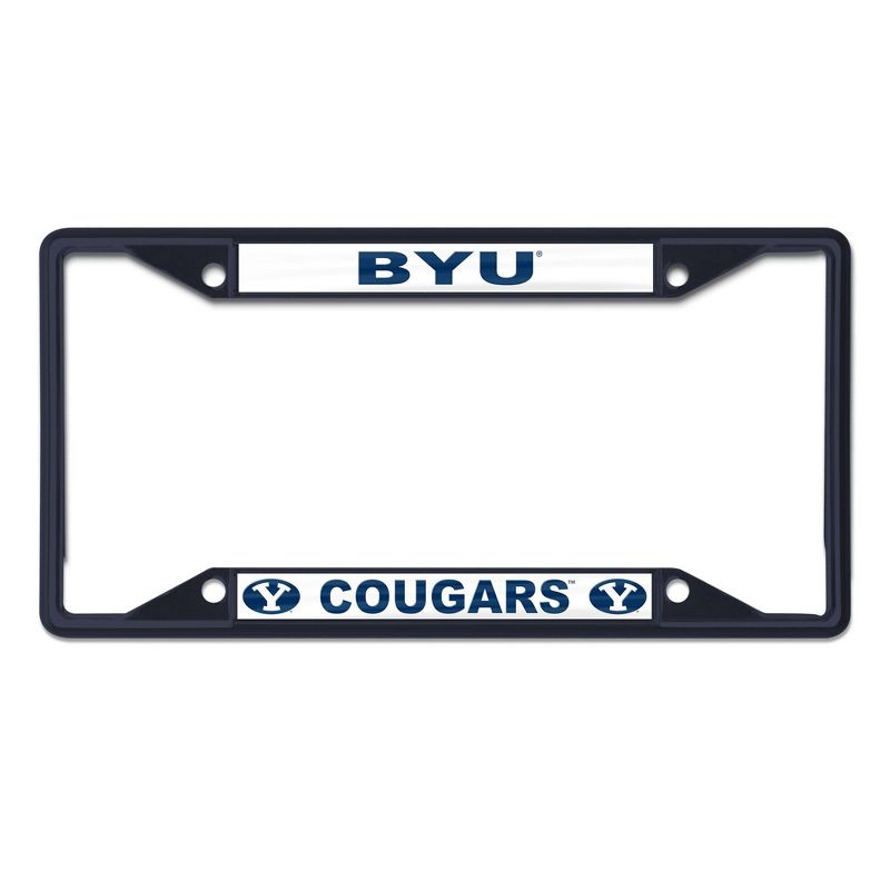 NCAA BYU Cougars Colored License Plate Frame, 1 of 4