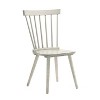 2 Pieces Set Dining Side Chair Rustic Modern Farmhouse Design Retro Design Easy to Assembly - 3 of 4