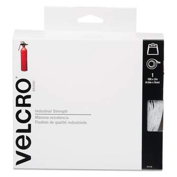VELCRO 4 in. x 1 in. Titanium Strips (10-Pack) 90812 - The Home Depot