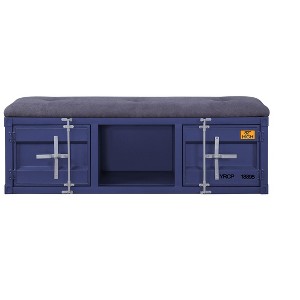 NicBex Storage Bench Modern Rectangle Stools with Metal Frame for Bedroom and Entryway - 1 of 4