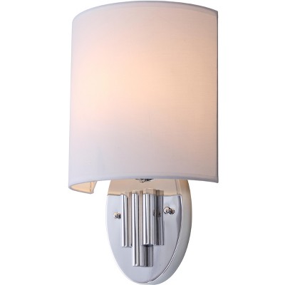 Darlene Chrome Contemporary Wall Sconce Set of 2