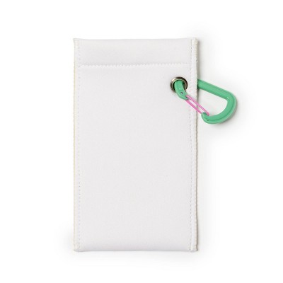 Clip on Sunglass Case White - Bullseye's Playground™