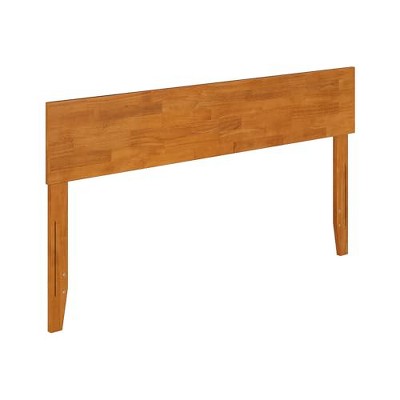 AFI Furnishings Orleans King Sleigh Solid Wood Slat Headboard, White