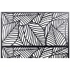 PAGED Privacy Screen Modern Metal Fence Partition Panel with Rectangular Pattern for Balcony Garden Room Divider, 76" H×48" W - 3 of 4