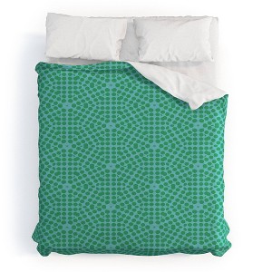 Deny Designs Emmie K Spring Bloom Dot Duvet Set - 1 of 4