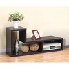 84.5" Wood L-Shape Geometric TV Stand Two-Piece Extendable with Multi-Level Shelves for Living Room and Bedroom - 4 of 4