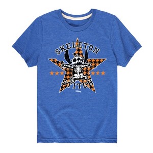 Boys' - Disney - Skeleton Stitch Short Sleeve Graphic T-Shirt - 1 of 4