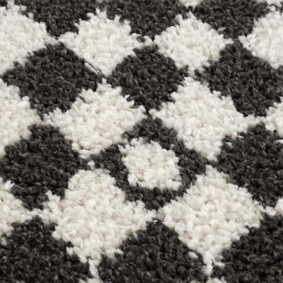 medium gray, off white
