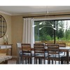 Urban Ambiance Luxury Minimalist Indoor Chandelier,  22-3/4''H x 40"W x 40''D,  Brushed Nickel Finish, UHP4410 - 2 of 4